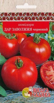 Томат Дар Заволжжя червоний 0,3г, Щедра Садиба tomat-5 фото
