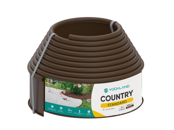 Бордюр садовий Country Standart H100, 6м 00223 фото