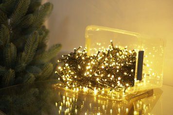 LED гірлянда 800 діодів золотий, 37м + 3м 2911180036223 фото
