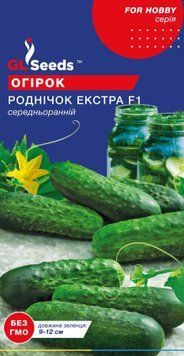 Огірок Роднічок Екстра F1 0,5г, GL 00447 фото