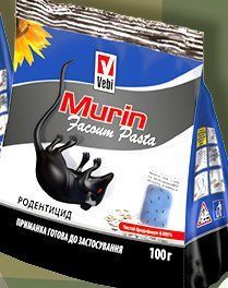 Паста від мишей та щурів Murin 100г 15532 фото