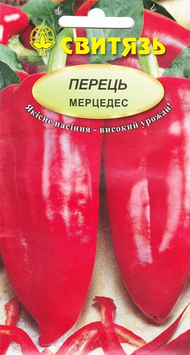 Насіння перець солодкий "Мерцедес", 0,3г Свитязь perets_sv_1 фото
