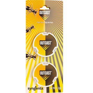 Пастка від мурах Outcast, 2х10 г, Syngenta 25293 фото