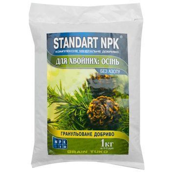 Мін. доб. Standart NPK для Хвойних Осінь 1кг 00345 фото