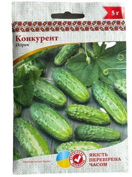 Насіння Огірок Конкурент, Щедра Садиба 00218 фото