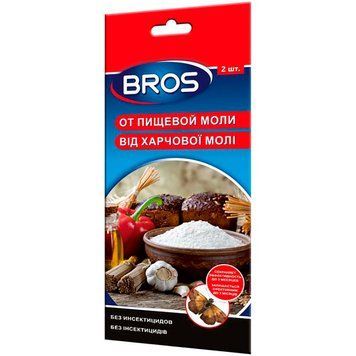 Клейка стрічка від харчової молі 2 шт, Bros 23734 фото