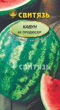 Насіння кавун "АУ Продюсер", 20нас Свитязь kavun-11 фото