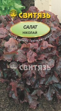 Насіння салат "Ніколай", 0,5г Свитязь salat_18 фото