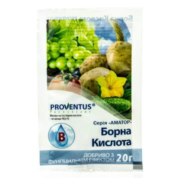 Борна кислота 20г PROVENTUS 20635 фото